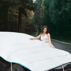 חיצוני רכב כיסוי חיצוני הגנה מלא מכונית אוהל שלג כיסוי שמשיה עמיד למים Dustproof אוניברסלי רכב גוף כיסוי עבור SUV