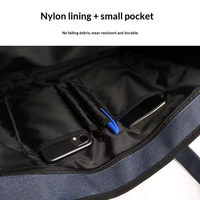 Sac de classement professionnel imperméable de grande capacité, épais, utilisé pour l'archivage, impression monochrome et couleur personnalisable