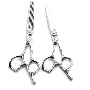 Professional Barber Shears Premium Stainless Steel Hairdressing Scissors with VG10 Japan Texture <b>Thinning</b> Technology - Product Image 1