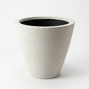 Jardinière en résine de fibre de verre de grande taille, légère, durable, de forme carrée effilée, personnalisée en usine - Product Image 1