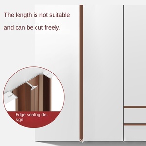 12V LED trois directions profil rougeoyant armoire barre lumineuse en forme de H PC couverture en aluminium bande Flexible pliage processus Service - Product Image 3