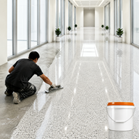 Peinture pour sols en résine époxy auto-nivelante, revêtement imperméable et antidérapant pour sols en béton