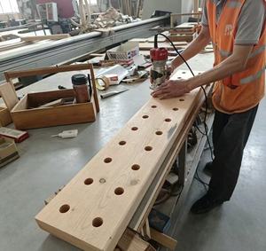 <span class=keywords><strong>Poutre</strong></span> en bois de sapin massif perforée, pré-perforée, pour <span class=keywords><strong>poutre</strong></span> de plancher de maison en bois, structure de sauna, <span class=keywords><strong>poutre</strong></span> creuse en pin - Product Image 5
