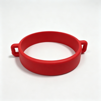 Support de tasse en silicone écologique antidérapant avec sangle réglable pour femme, personnalisable avec logo pour gobelet à café