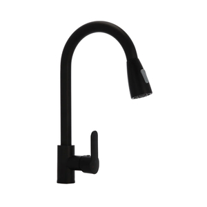 Grifo de Cocina con Doble Salida para <span class=keywords><strong>Lavavajillas</strong></span>, Mezclador Negro de una Sola Palanca 3 en 1 - Product Image 1