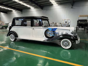 Voiture électrique classique, roues en acier de haute qualité, transport inspiré d'une calèche à chevaux, <span class=keywords><strong>Jeep</strong></span> inspirée, nouveau modèle traditionnel - Product Image 3