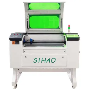 NUEVO 100W RECI Auto-Focus Jade Máquina de grabado/corte láser Posicionamiento derecho 7050 Cristal Plexiglás MDF para madera