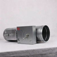 Régulateur de débit d'air constant mécanique rond Royal Service RS-CAVC-DR, amortisseur CAV refermable pour système CVC