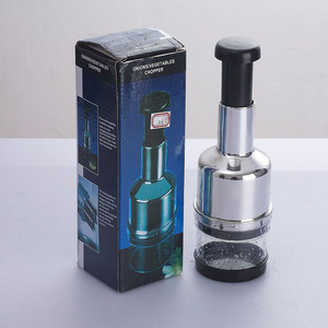Picadora <span class=keywords><strong>de</strong></span> alimentos <span class=keywords><strong>de</strong></span> una pieza, minipicadora Manual <span class=keywords><strong>de</strong></span> <span class=keywords><strong>verduras</strong></span>, ensaladas, cebolla, ajo, venta al por mayor - Product Image 2