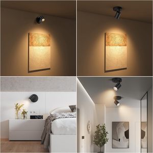 Modern High Quality 20W COB <b>LED</b> Track <b>Light</b> Aluminum E27 Base Tri-Color Adjustable Dimmable CRI 80 AC110-265V - Product Image 3