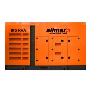 Alimar 17,5-3200 Kva Diesel Generator Alimar Engine Generator With Ats Cb Cabin Sound Insulated