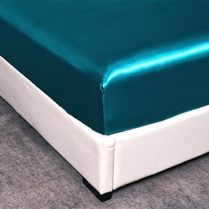Conjunto de Roupa de Cama para Casamento por Atacado, Conjuntos de Lençóis de Cetim em Tamanhos Twin, Full, <span class=keywords><strong>Queen</strong></span> e King, Estilo Simples de Qualidade com Enchimento de Poliéster - Product Image 6