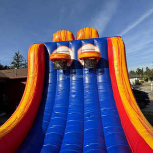 Jeu gonflable de football américain pour 2 joueurs, jeu de lancer de ballon pour enfants, idéal pour les fêtes et événements, en vente - Product Image 5