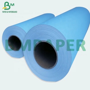 80gsm Haute Qualité Hotsale Bleu Couleur CAD Traceur Papier D'impression D'ingénierie Papier Pour La Construction Disposer - Product Image 5