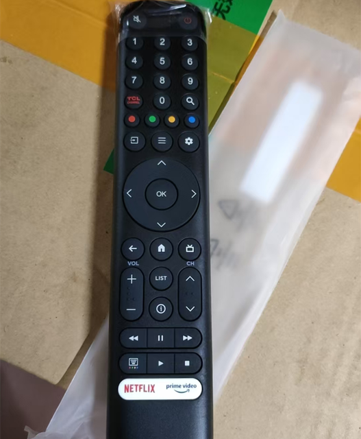 Original TCL Smart TV Remote Control RC716 CUI6 Waterproof with Rolling Fixed Learning Code Functions
