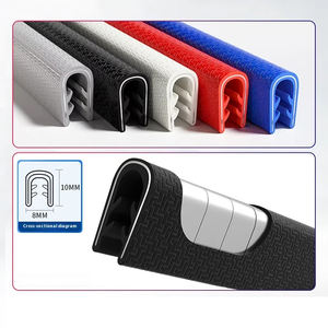 Placas Metálicas Protegidas y Selladas con Molduras <span class=keywords><strong>de</strong></span> Goma en Forma <span class=keywords><strong>de</strong></span> U <span class=keywords><strong>para</strong></span> la Puerta del Vehículo y Tiras <span class=keywords><strong>de</strong></span> Goma <span class=keywords><strong>de</strong></span> Sellado - Product Image 4