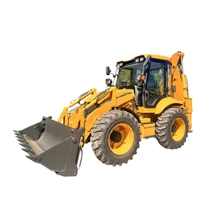 לועזי backhoe moe 388 מפעל מחיר מקצועי ייצור גלגל backhoe חופר מטען למכירה