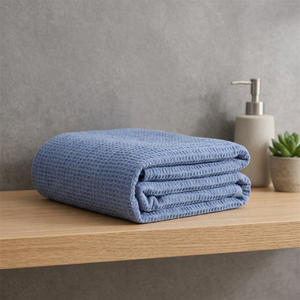 Premium ORCHID 100% Cotton <b>Bath</b> Towel Set Quick Dry Eco Friendly Plush Hotel Use Plaid Pattern OEM <b>Supply</b> - Product Image 1