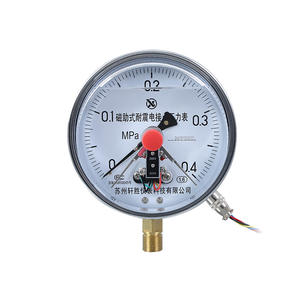 Manomètre à contact magnétique Suzhou Xuansheng YNXC150 0,4 Mpa, précision 1,6, acier inoxydable, interface M20X1,5 - Product Image 1