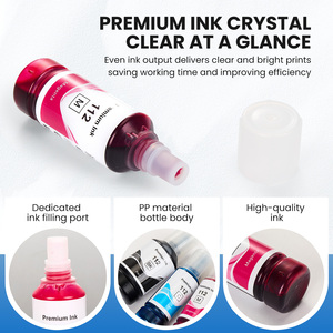 Encre en vrac compatible de qualité supérieure Factory Pigment 112, encre à base d'eau pour recharger les imprimantes <span class=keywords><strong>EcoTank</strong></span> L15150 L15160 - Product Image 4