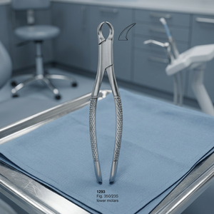 Pinzas de Extracción Dental (Modelo Americano) de Acero Inoxidable, Manuales - Product Image 3