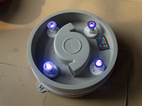 Colonne LED gonflable couleur changeante, vente en gros, 10 pièces