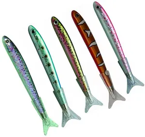 नई बाजार के लिए अलग अलग रंग शैली मछली बॉल पेन गर्म बिक्री नवीनता