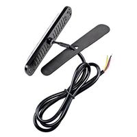 Feux latéraux de signalisation de freinage à LED 12V 24V 6 LED pour voiture, bus, camion, remorque, camion, clignotant latéral pour bus, camion, caravane