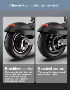 Scooter de Largo Alcance, Bicicletas/Scooters con Batería de Iones de Litio, Precio Económico en Nepal, Scooter de Importación de Dos Ruedas - Product Image 3