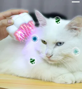 Pet tarak temiz ve saç tarak kaldırmak yüzen kedi saç fırçası yapışkan cihaz kediler ve köpekler için kedi buharlı fırça