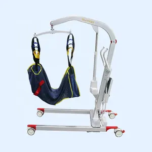 BuyHao Medical Manufacturer Rechargeable battery Electrically controlled Patient hoist lifting Transfer Patient Lift For elder