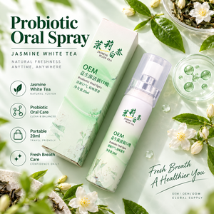 Spray buccal portable parfum jasmin personnalisable recommandé par <span class=keywords><strong>le</strong></span> fabricant, nettoie efficacement la bouche et élimine la mauvaise haleine - Product Image 3