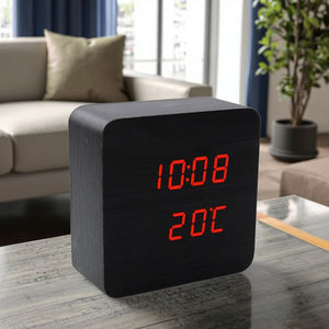 Reloj Electrónico LED Multifuncional Moderno Directo de Fábrica, con Activación por Voz, Pantalla Digital y Analógica para Uso Doméstico, Estudiantes y Personas Mayores - Product Image 4