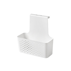 Panier de rangement mural Qianhe pour porte d'armoire, en PP blanc, organisateur de cuisine pour film alimentaire et condiments, petite taille - Product Image 5