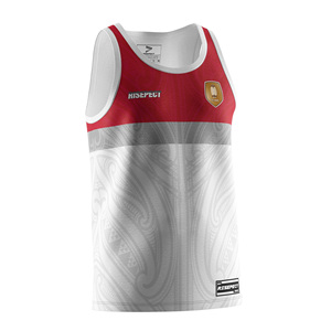 Custom Sublimation Sleeveless Shirt Men's Polyester Rugby <b>Singlet</b> Moisture- Wicking Athletic Cut for Fitness Summer Sports - Product Image 5