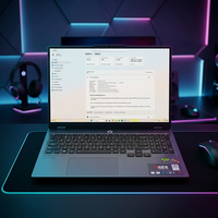 Ordinateur portable de jeu Legion R7000P AMD R9-8945HX 32G 1T avec RTX5060 Win11 Couleur noire Taille de l'écran 16 pouces