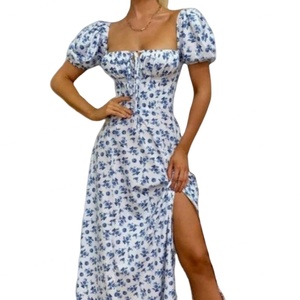 Nuevo Vestido Ecológico con Borlas, Mini, Asimétrico, con Abertura Alta y Encaje Frontal, sin Mangas, para Mujer, Otoño, Fiesta, Casual - Product Image 1