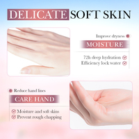 Crème hydratante pour les mains Sakura en gros pour fabricants OEM – Soin longue durée, peau douce et lisse, prévient la sécheresse et la peau terne, toucher doux