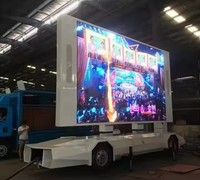 Remolque al aire libre a todo color Pantalla de visualización de publicidad LED P3 P4 P5 Camión Publicidad móvil Pantalla Led P6 Camión Pantalla Led