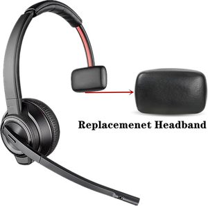 Almohadillas de Repuesto Compatibles con Auriculares Inalámbricos Plantronics <span class=keywords><strong>Savi</strong></span> 8220 <span class=keywords><strong>Savi</strong></span> 8210 <span class=keywords><strong>Savi</strong></span> 8200, Cojines de Espuma Viscoelástica Suave, Accesorios - Product Image 3
