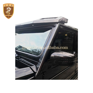 A B pillar carbon fiber parts fit for mb 4x4g class w463 g500 g55 g63 g65 model car - Product Image 2