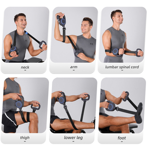 Cinturón <span class=keywords><strong>de</strong></span> <span class=keywords><strong>pistola</strong></span> <span class=keywords><strong>de</strong></span> <span class=keywords><strong>masaje</strong></span> 2 en 1, con 7 cabezales <span class=keywords><strong>de</strong></span> <span class=keywords><strong>masaje</strong></span>, modelo z <span class=keywords><strong>2022</strong></span> - Product Image 6