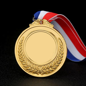 Medallas deportivas personalizadas con diseño circular suspendido con cinta, medallas económicas de aleación de zinc con esmalte 3D personalizadas - Product Image 6