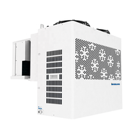Lado de la cámara frigorífica de 1HP 2HP 3HP en refrigeración monobloque para cámara frigorífica pequeña y mini cámara frigorífica portátil