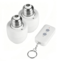 Support de lampe à télécommande E26/E27, adaptateur d'ampoule sans fil