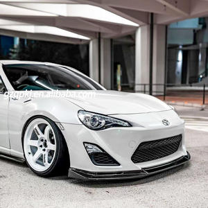 In fibra di carbonio pala anteriore lato lato avvolgente angolo labbro posteriore per <span class=keywords><strong>Toyota</strong></span> <span class=keywords><strong>86</strong></span> Subaru BRZ body kit - Product Image 6