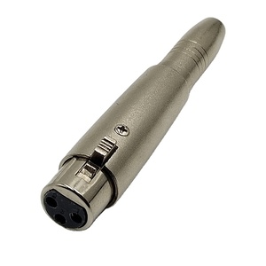 Convertidor de Audio <span class=keywords><strong>Jack</strong></span> Hembra de 6.5mm (1/4 pulg.) a XLR Hembra, Adaptador de Audio XLR Hembra de 3 Pines de Metal de 6.35mm con Conector <span class=keywords><strong>Jack</strong></span> de 1/4 pulg. (6.35mm) - Product Image 1