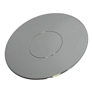 Accessoires pour piles de type chat, bouton rond chromé - Product Image 1