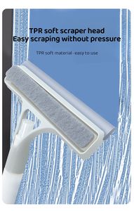 Çift taraflı cam sileceği sprey paspas temizleme fırçası plastik saplı çevre dostu araç ön camı Windows için silecek sprey şişe - Product Image 2