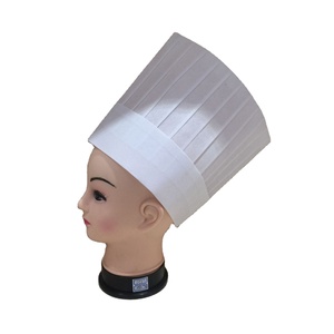 Sombrero <span class=keywords><strong>de</strong></span> Papel para Chef, Desechable y Ecológico, Utensilios para Hornear y Repostería para Hoteles y Restaurantes - Product Image 1